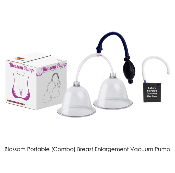 Blossom Portable Combo Breast Enlargement Vacuum Pump