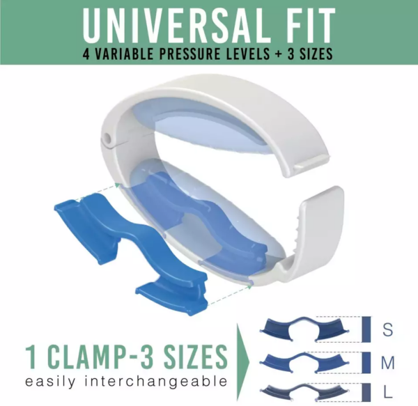 universal male urinary clamp device