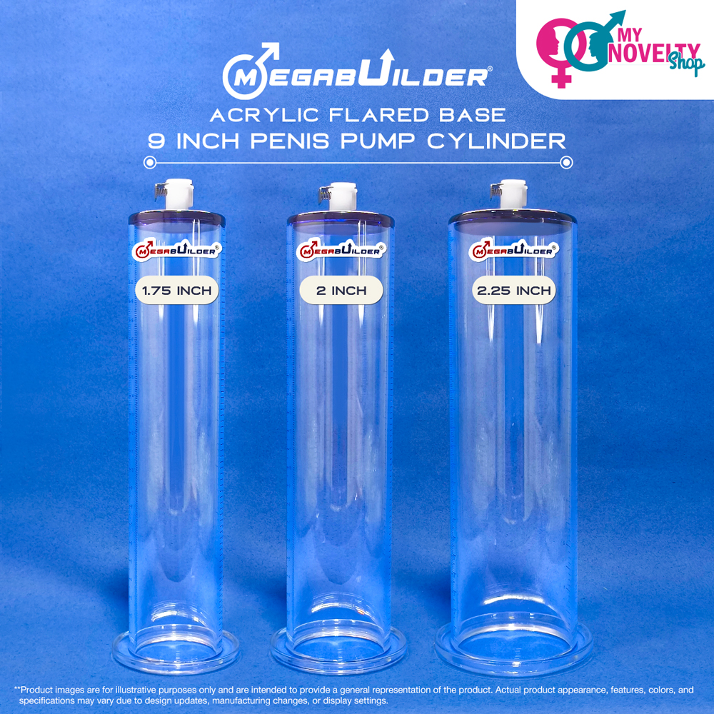 Flared Base Fitted Acylic Penis Pump Cylinder