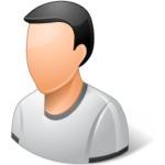Male figure icon representing sexual wellness products