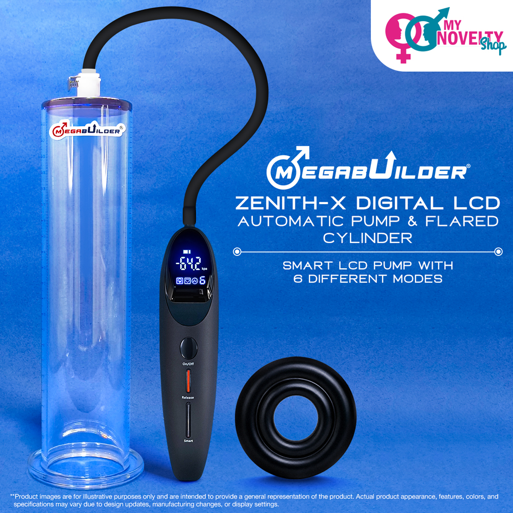 Magna Rechargeable Auto Electric Smart Lcd Penis Pump Set